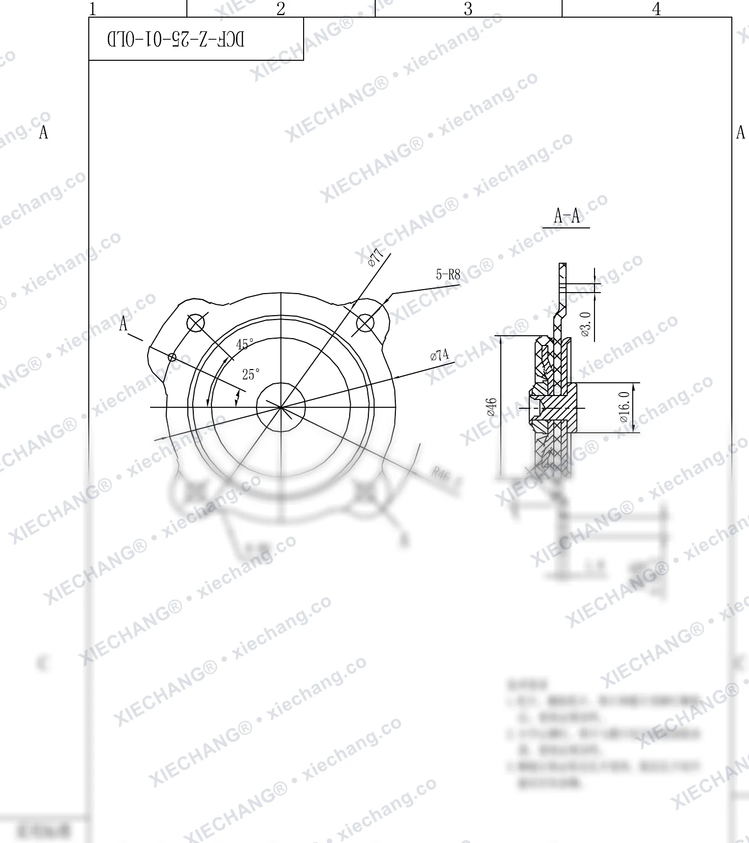 DCF-Z-25-01-OLD · DN25 — Plan d'assemblage