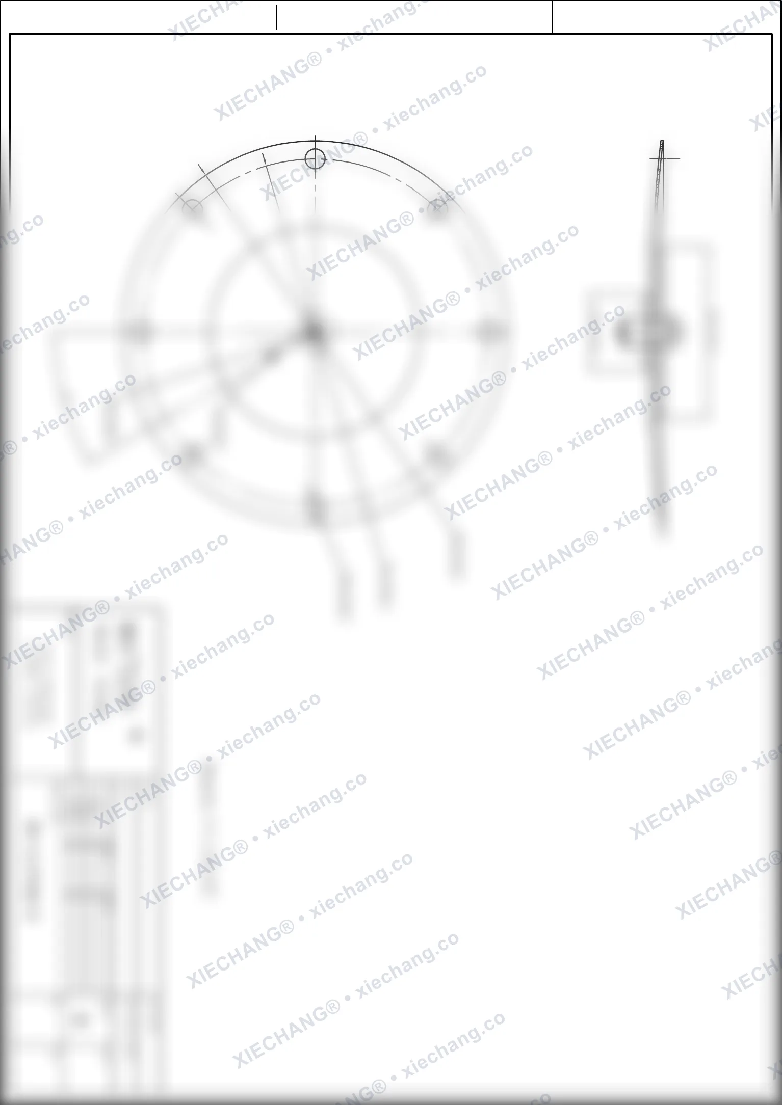 WPS-CA/EP300/II · 12 inch · deuxième étage · assemblage de membrane de grande vanne — Plan d'assemblage