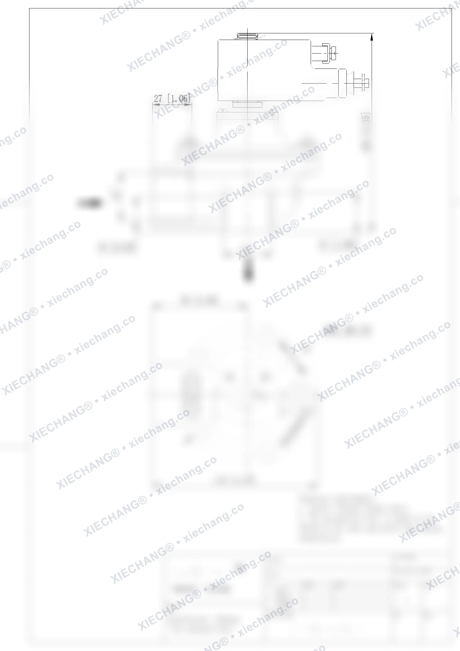 WPS-F-CA/TG25 · vanne à filetage mâle / à l'épreuve des flammes — Plan d'installation