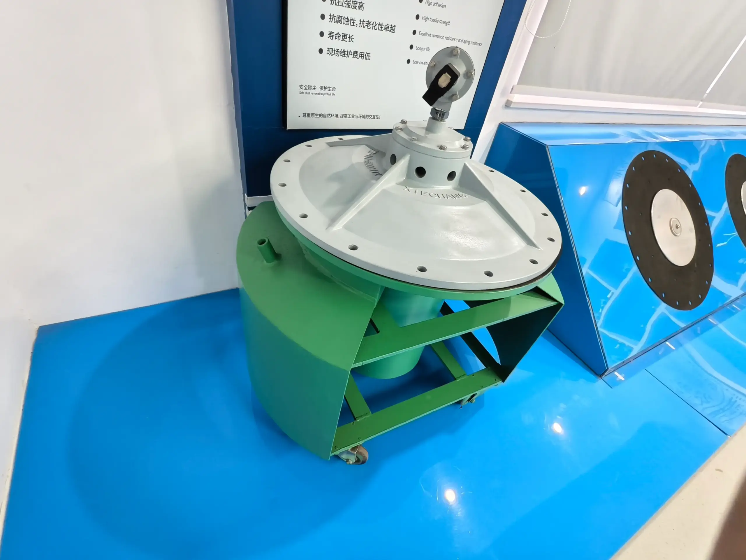 DMY-III détail latéral de l'électrovanne grand diamètre