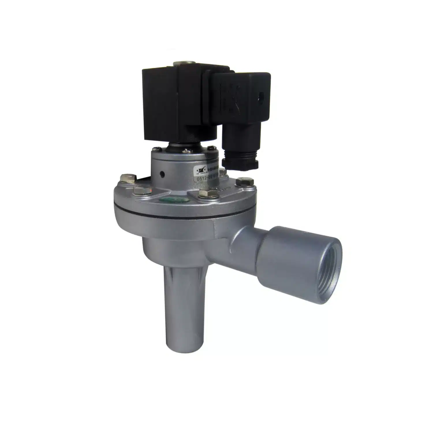 Électrovanne à impulsions à angle droit DCF-2L-B